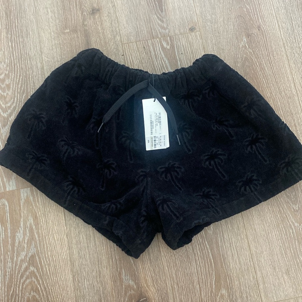 NWT Palm Tree Cotton/Towel Shorts